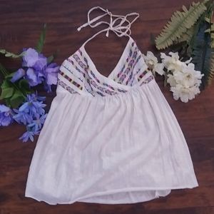 American Eagle Outfitters Halter babydoll Top